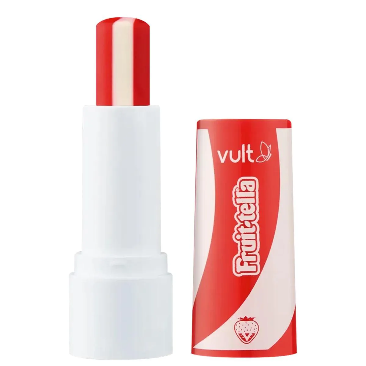Vult Fruit-tella Vermelho Morango com Creme Balm Labial 3,5g (7899852026480)