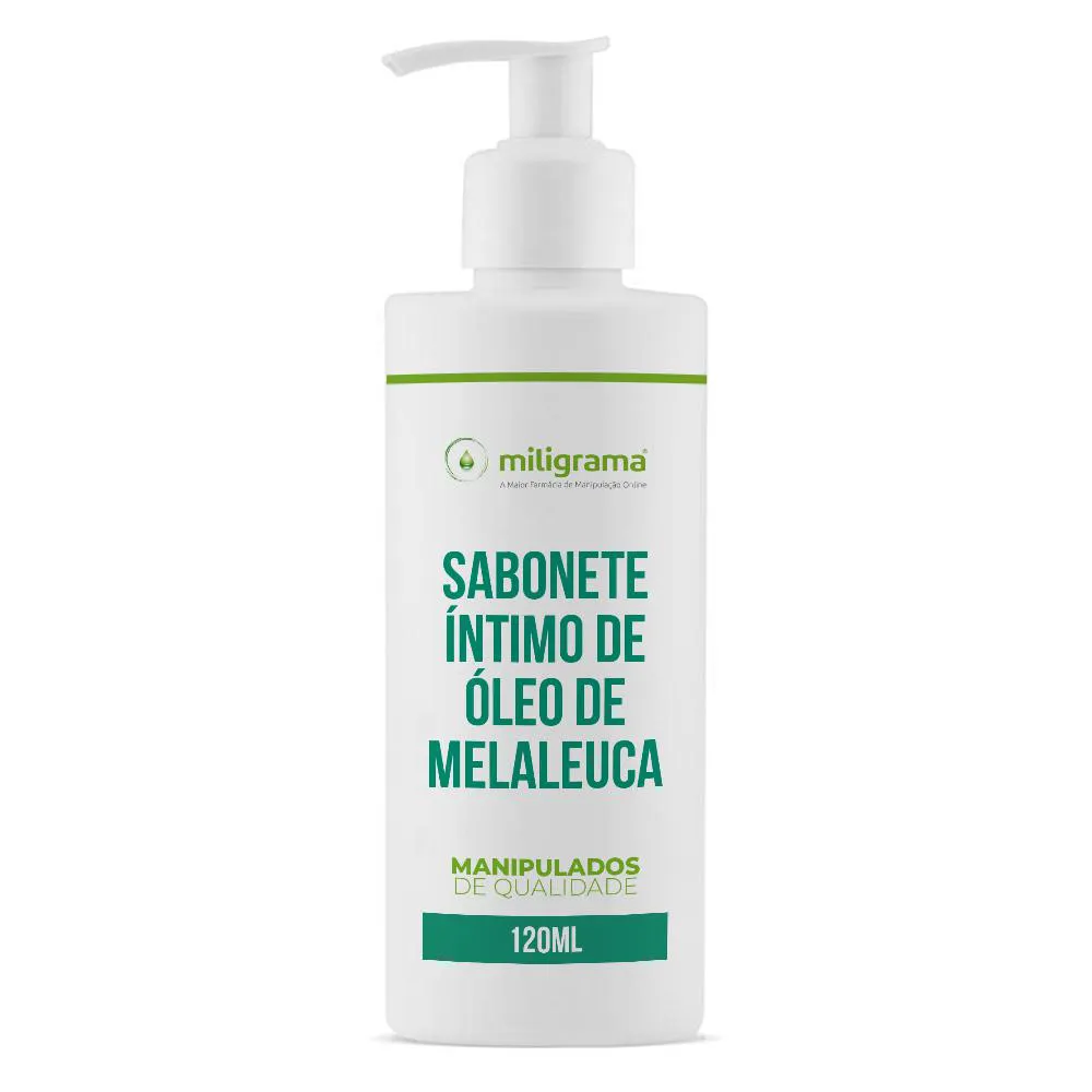 Sabonete Íntimo de Óleo de Melaleuca 120 Ml