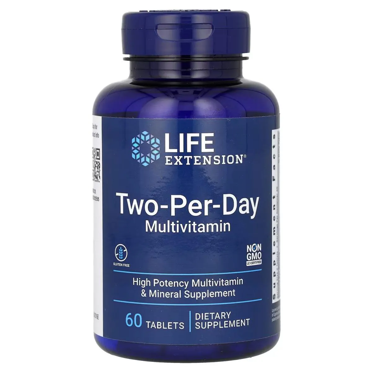 Two-per-day Multivitamínico 60 Tabletes - Life Extension