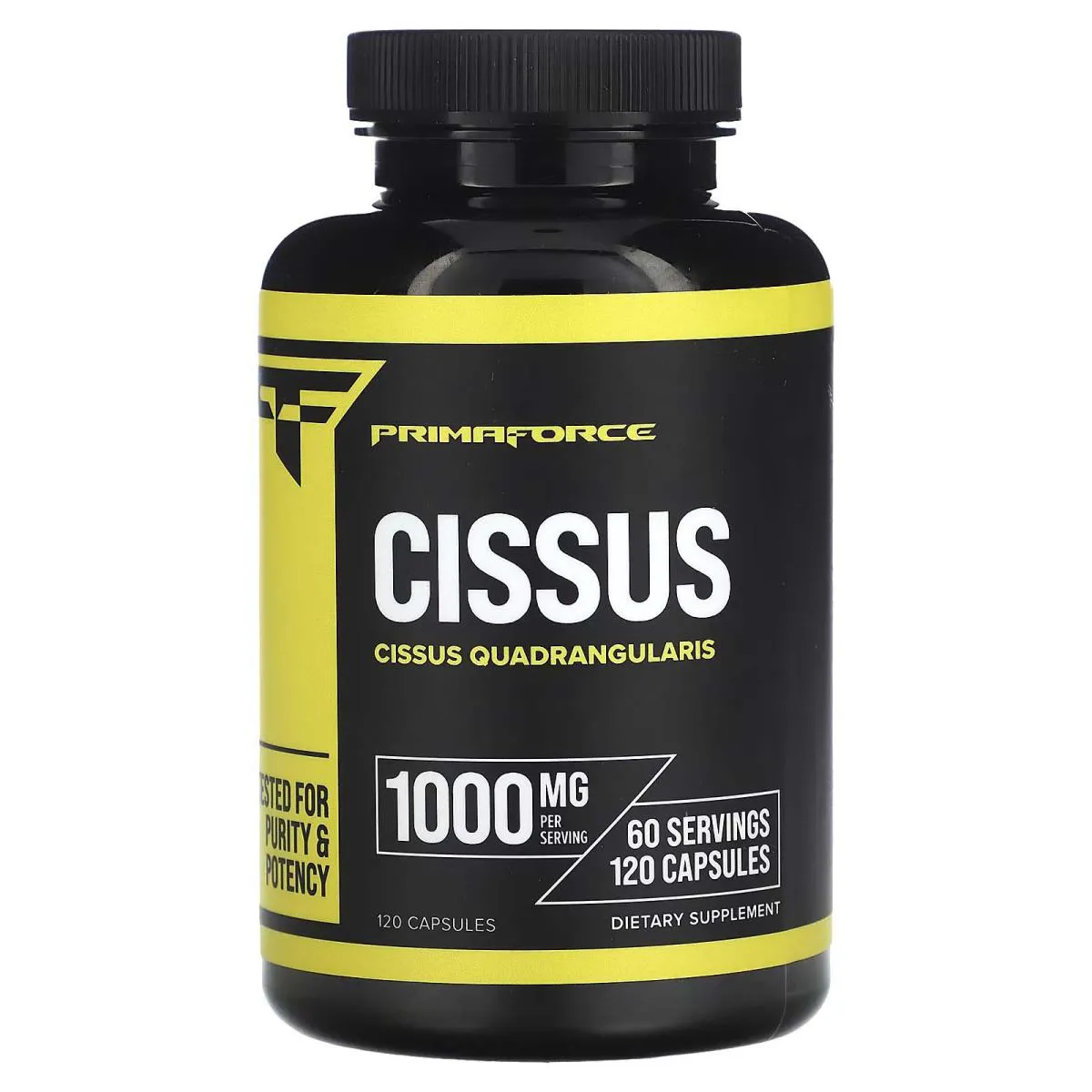 Cissus Quadrangularis 1000mg 120 Cápsulas - Primaforce