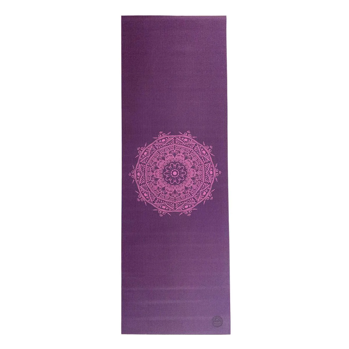 Leela Mandala – 4.5mm Pvc Ecológico Ameixa Mandala Roxo