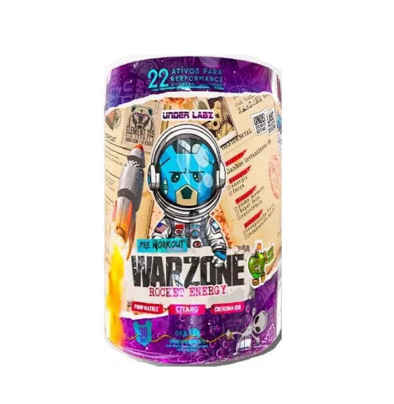 Warzone Rocket Energy (450G) - Sabor: Green Bomb