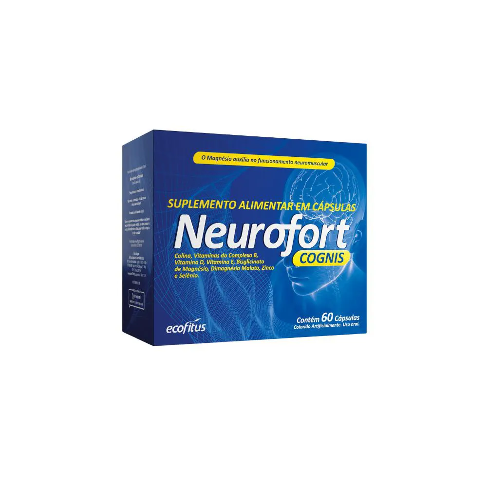 Neurofort Cognis - 60 cápsulas - Ecofitus