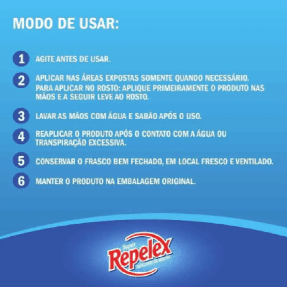 Repelex Repelente Super Loção 200ml