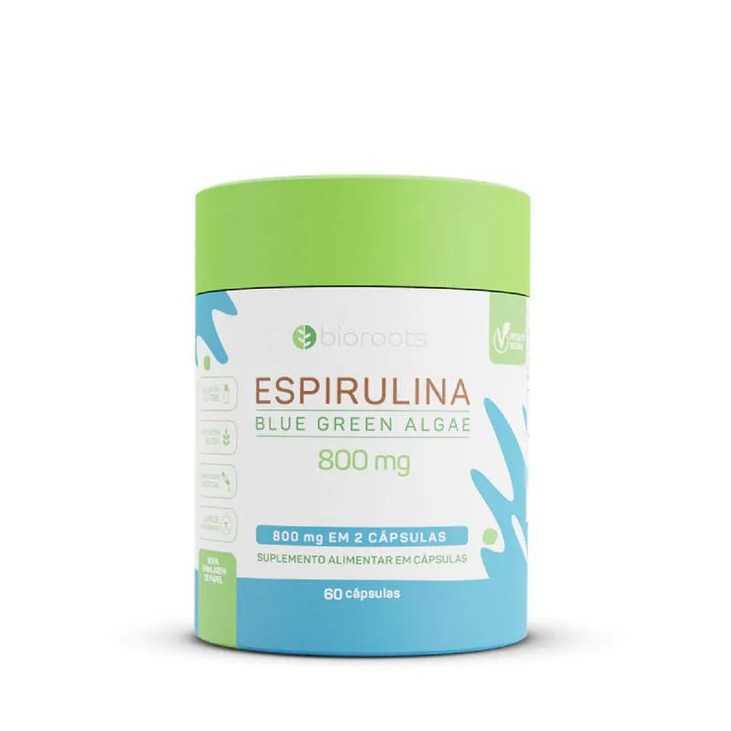 Espirulina Bioroots 60cáps