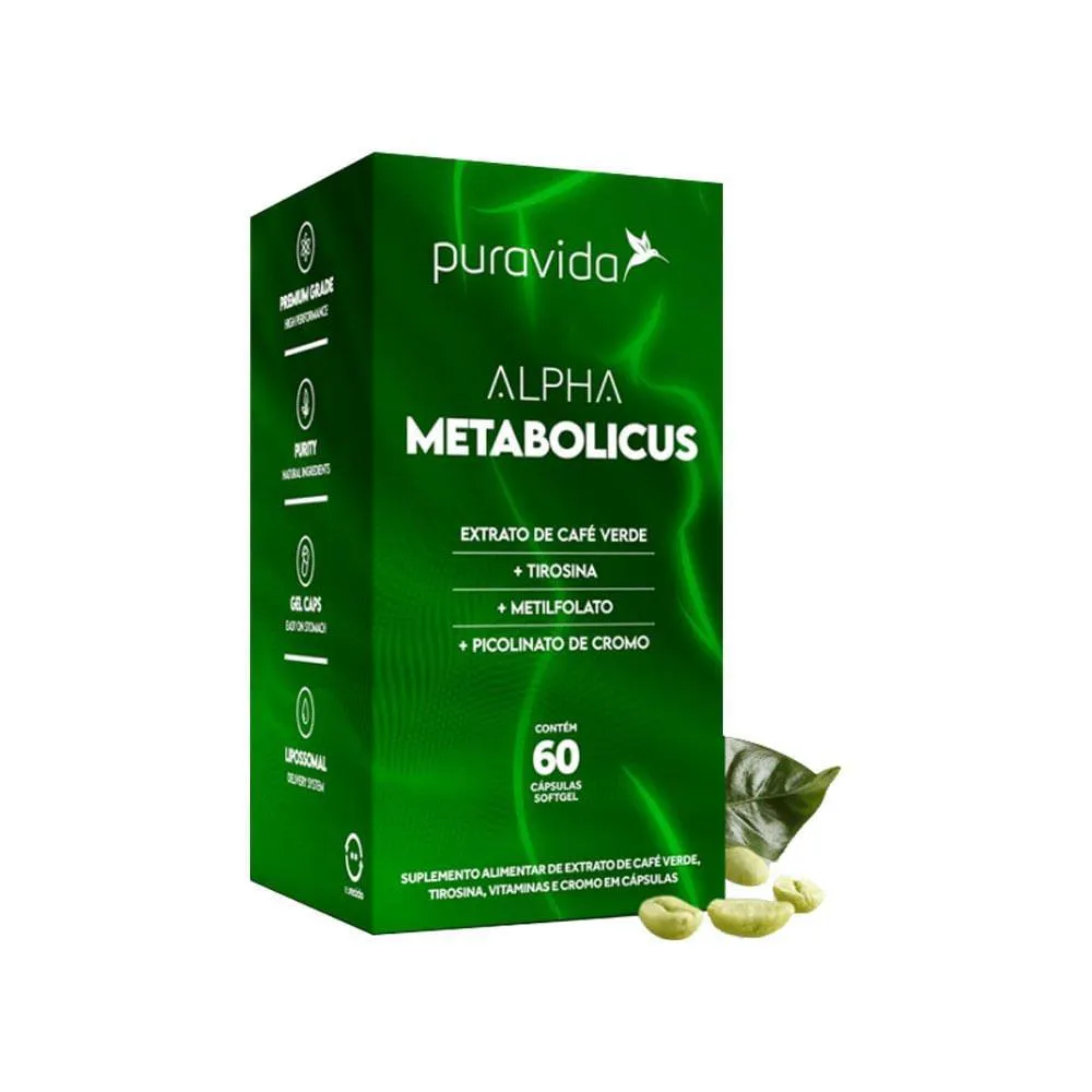Alpha Metabolicus Puravida 60 cápsulas
