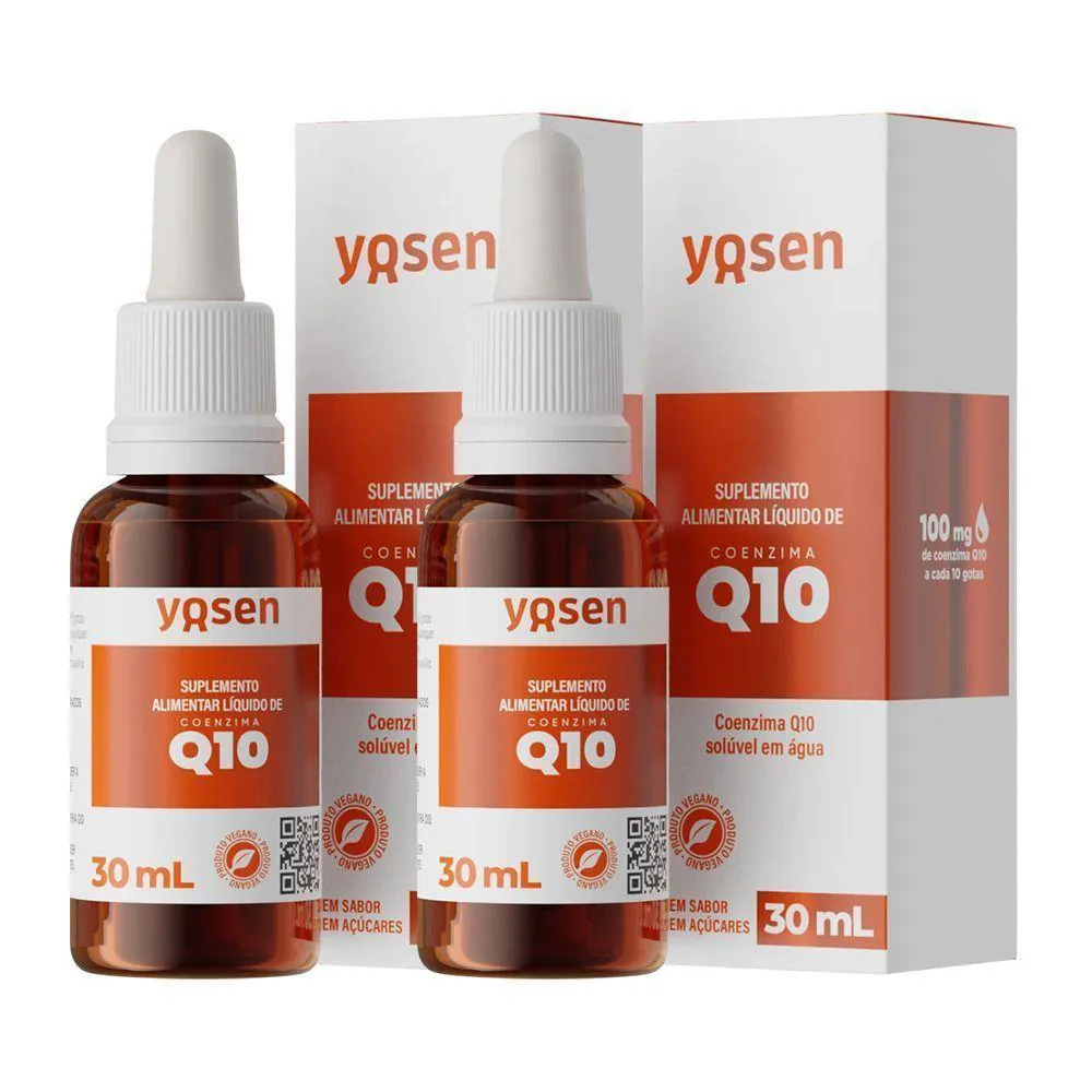 Kit 2 Coenzima Q10 Yosen 30ml
