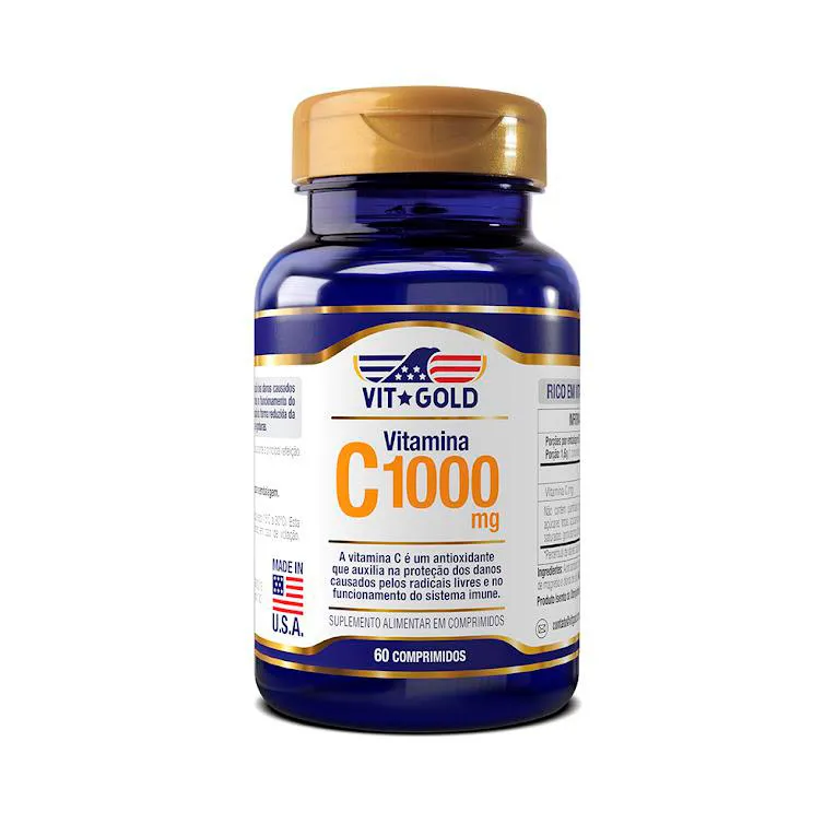 Vitamina C 1000 Mg Vitgold 60 comprimidos