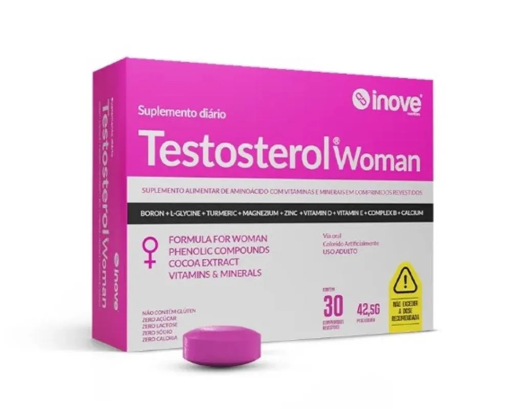 Testosterol Woman (30 Cápsulas) - Inove Nutrition