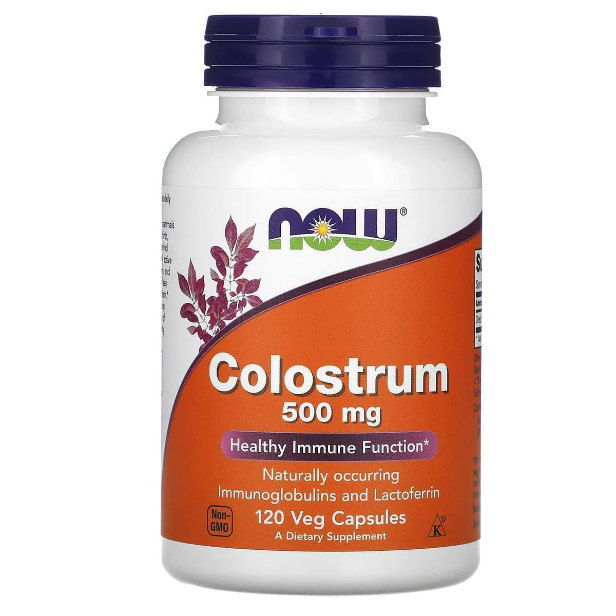 Colostro 500mg 120 Capsulas - Now Foods