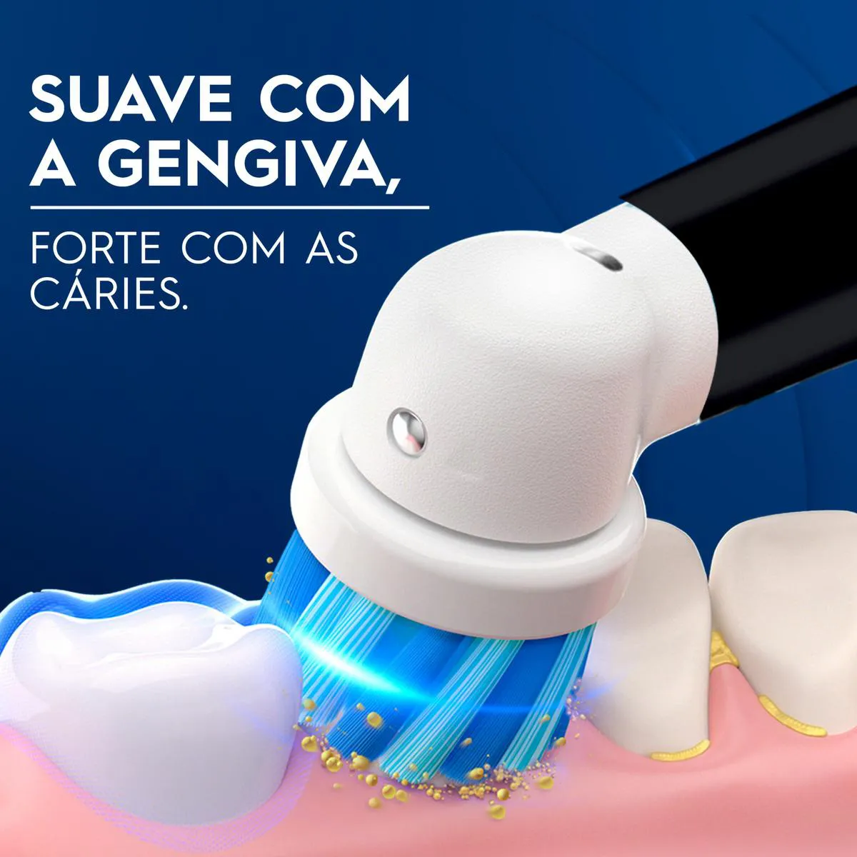 Refil Escova de Dente Elétrica Infantil Oral-B Disney Pixar Carros 2 Unidades