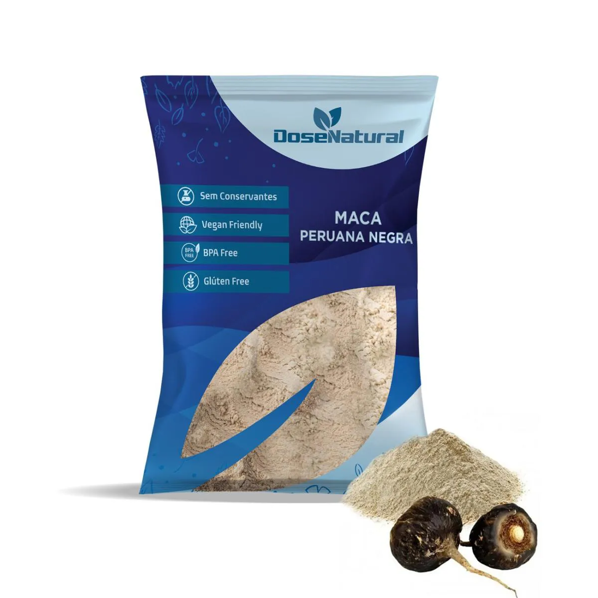 Maca Peruana Negra Premium 100% Pura Importada 500g