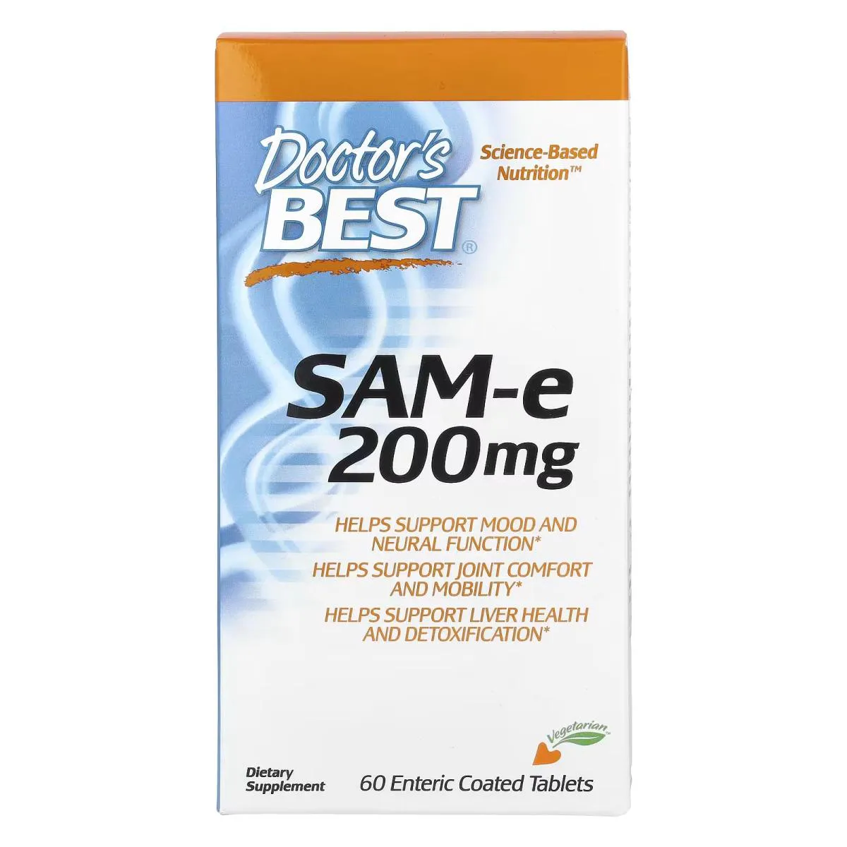 Same (dissulfato Tosilato) 200 Mg 60 Comprimidos com Revestimento Entérico - Doctor's Best