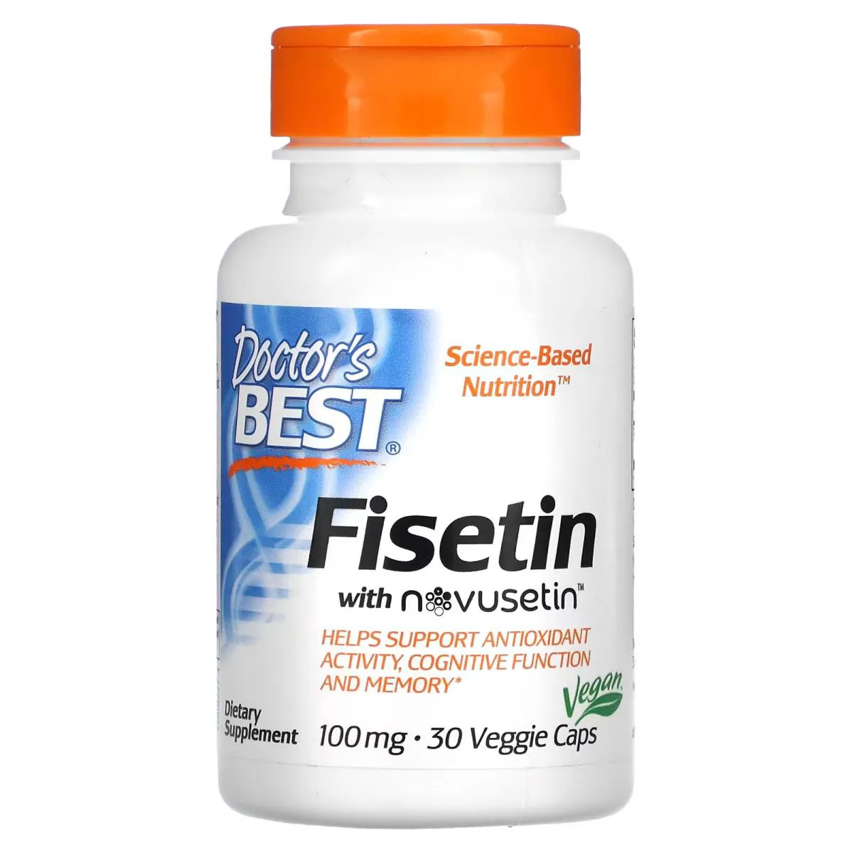 Fisetina Novusetina 100mg 30 Capsulas - Doctor's Best