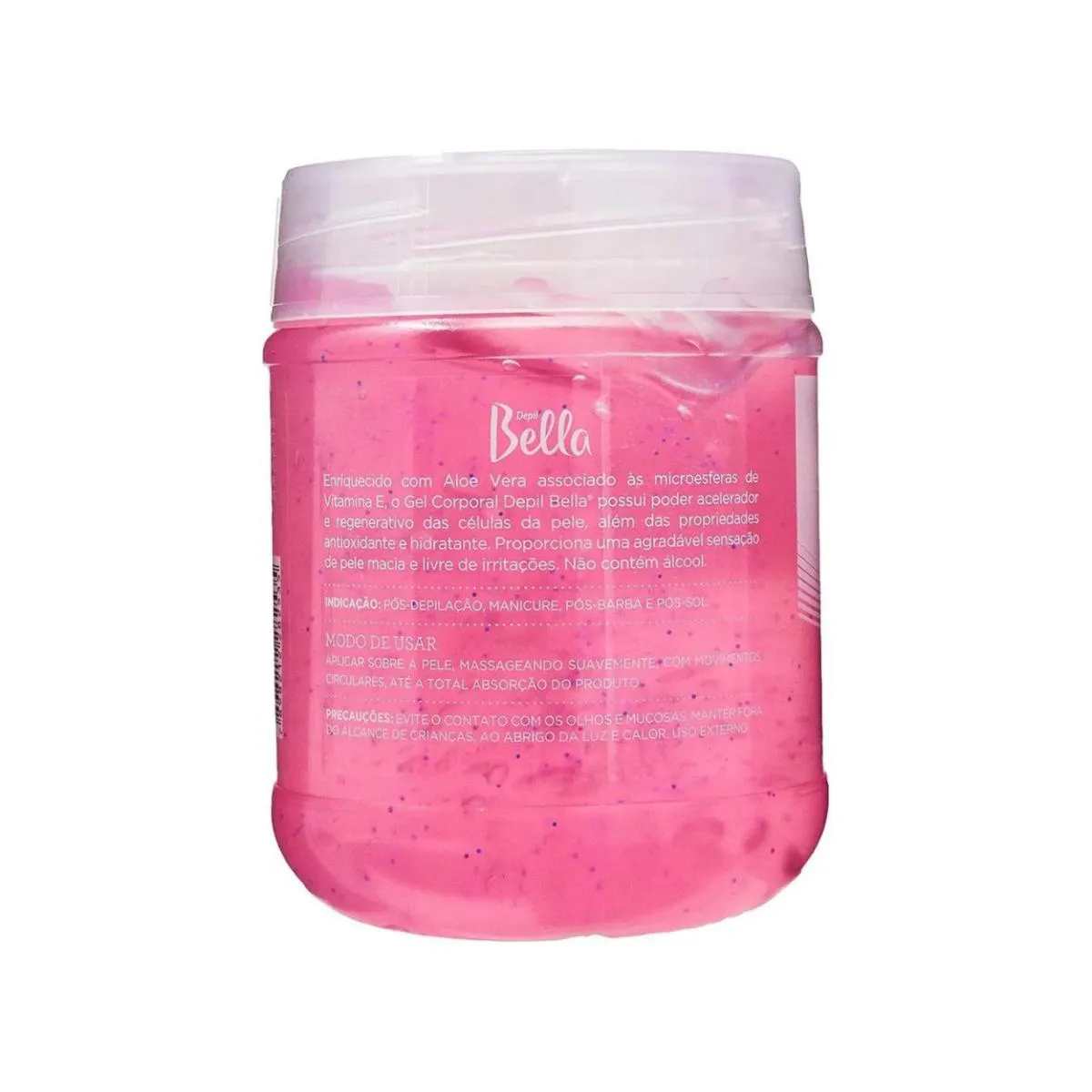 Kit 2 Gel Pós Depilação Corpo Hidrata Aloe Vera Depil Bella