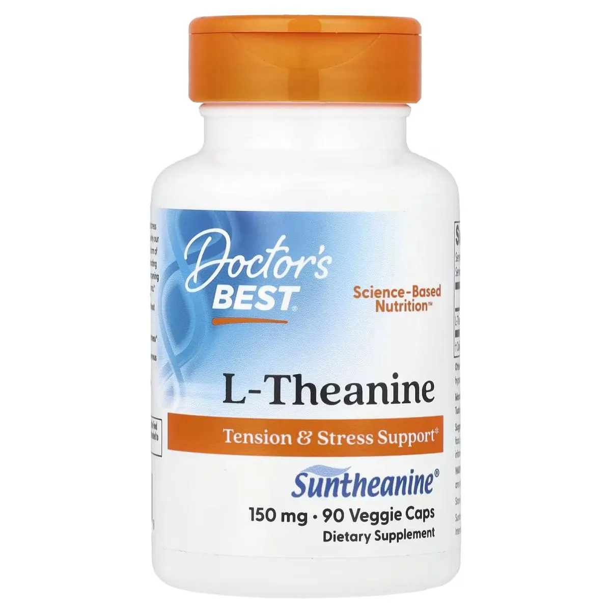 Teanina com Suntheanine 150mg 90 Capsulas - Doctor's Best