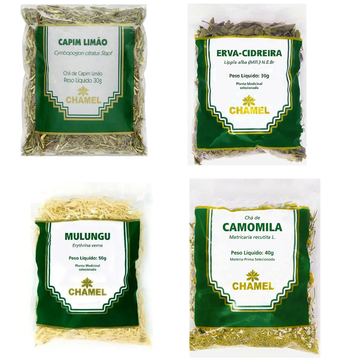 Kit de Chás Calmantes - Chamel