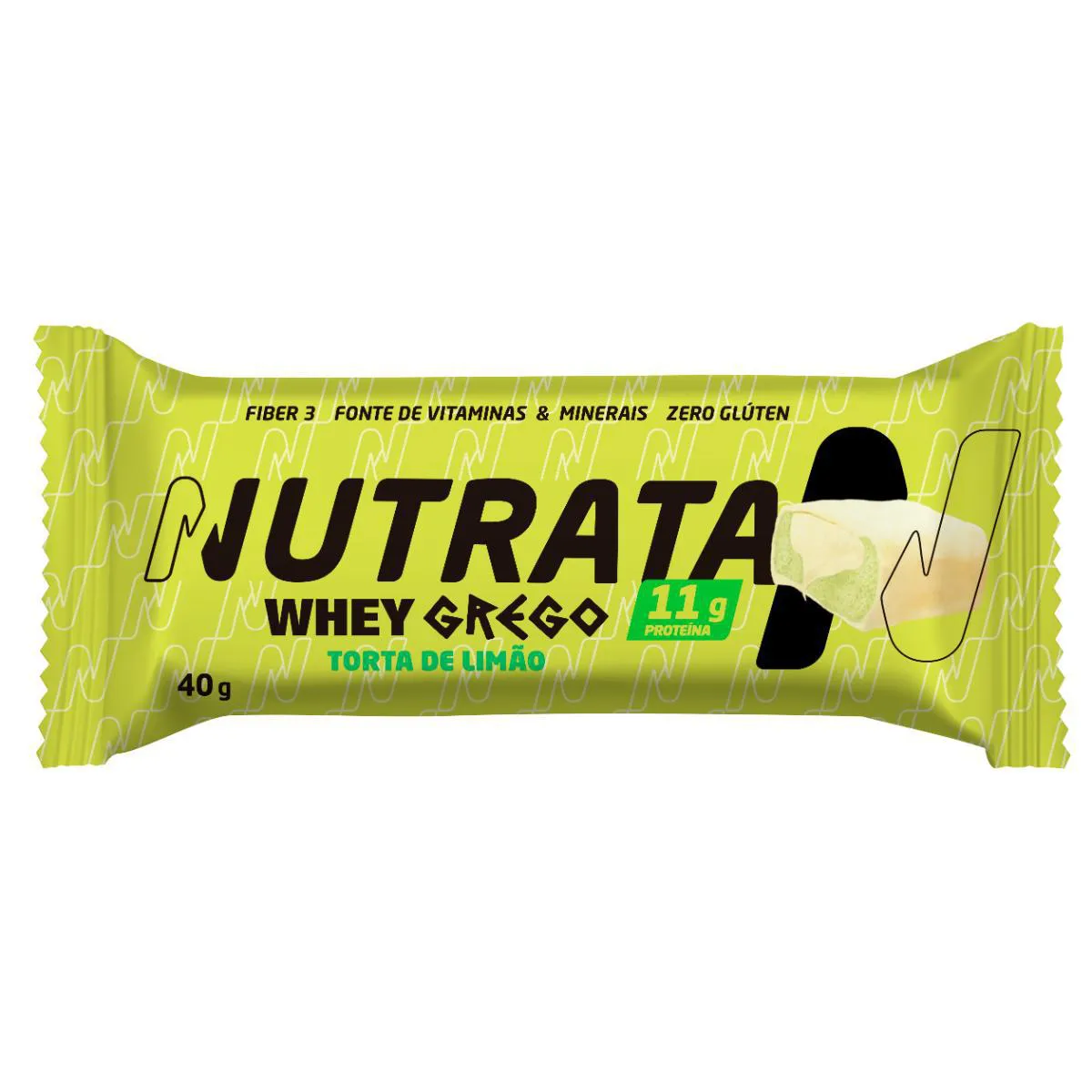 Barra Whey Grego Nutrata Torta de Limão 40g