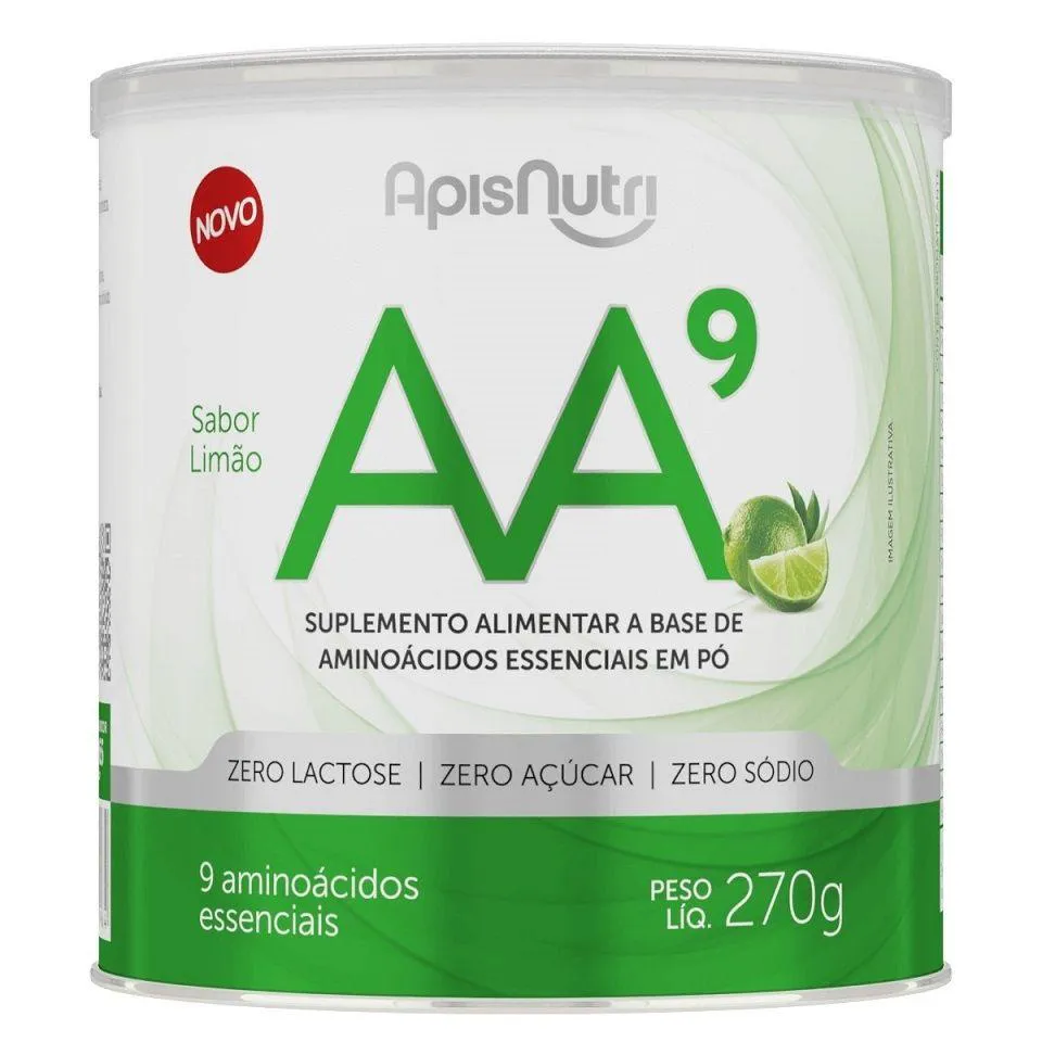 9AA Aminoácidos Essenciais (270G) - Limão
