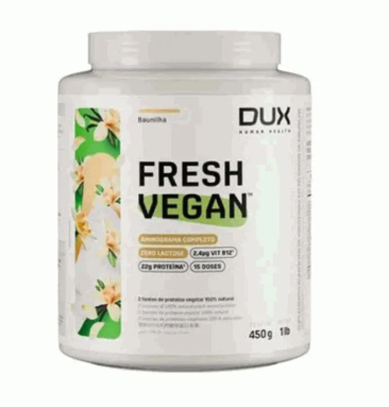 Fresh Vegan (450g) - Sabor: Baunilha