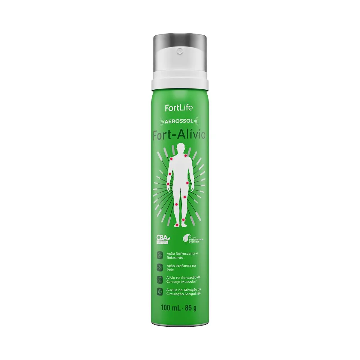 Aerossol Fort - Alívio Cba 100ml Fortlife