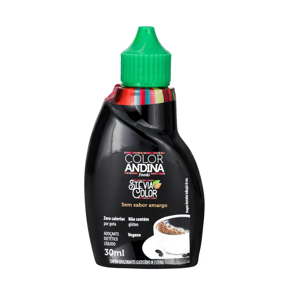 ADOçANTE STEVIA LíQUIDO COLOR ANDINA 30ML