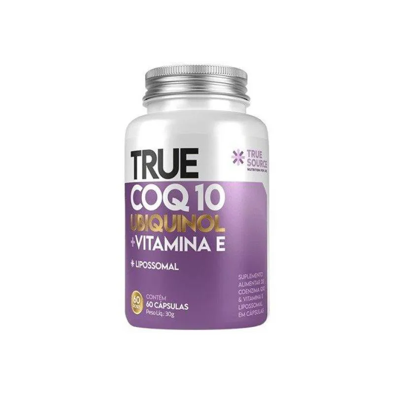 Coenzima Q10 Ubiquinol Lipossomal True Source 60 cápsulas