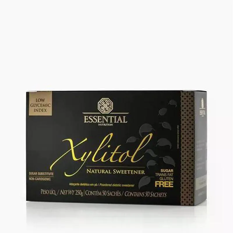 Xilitol Essential Nutrition 250g C 50 Sachês