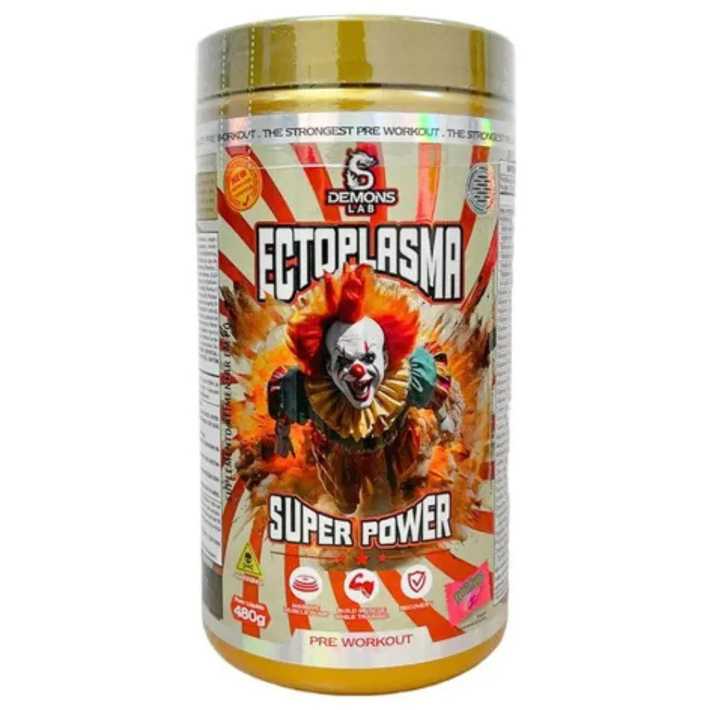 Pre Treino Ectoplasma Super Power 480g Tutti Fruit - Demons