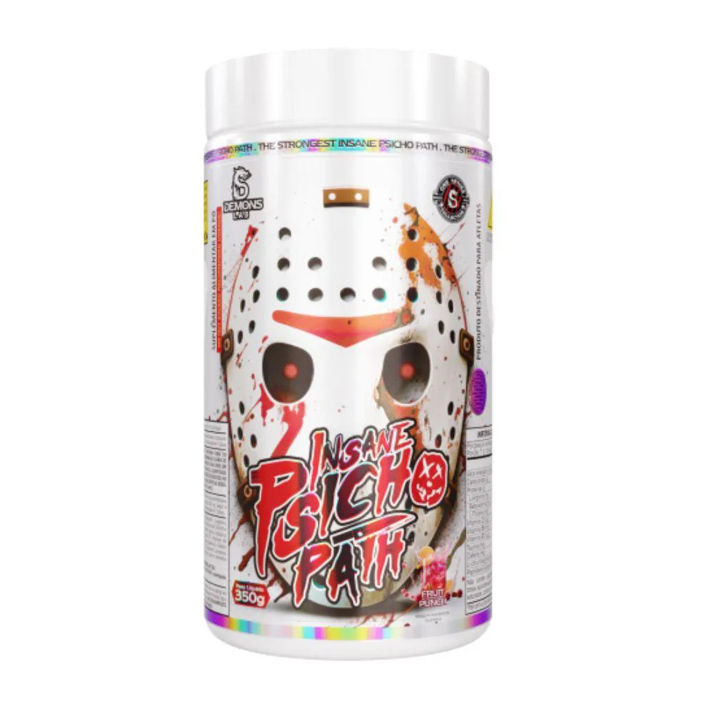 Pre Treino Insane Psicho Path 350g Fruit Punch - Demons Lab