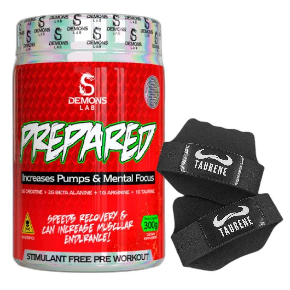 Pre Treino Prepared 300g Exotic Fruit Luva - Demons Lab