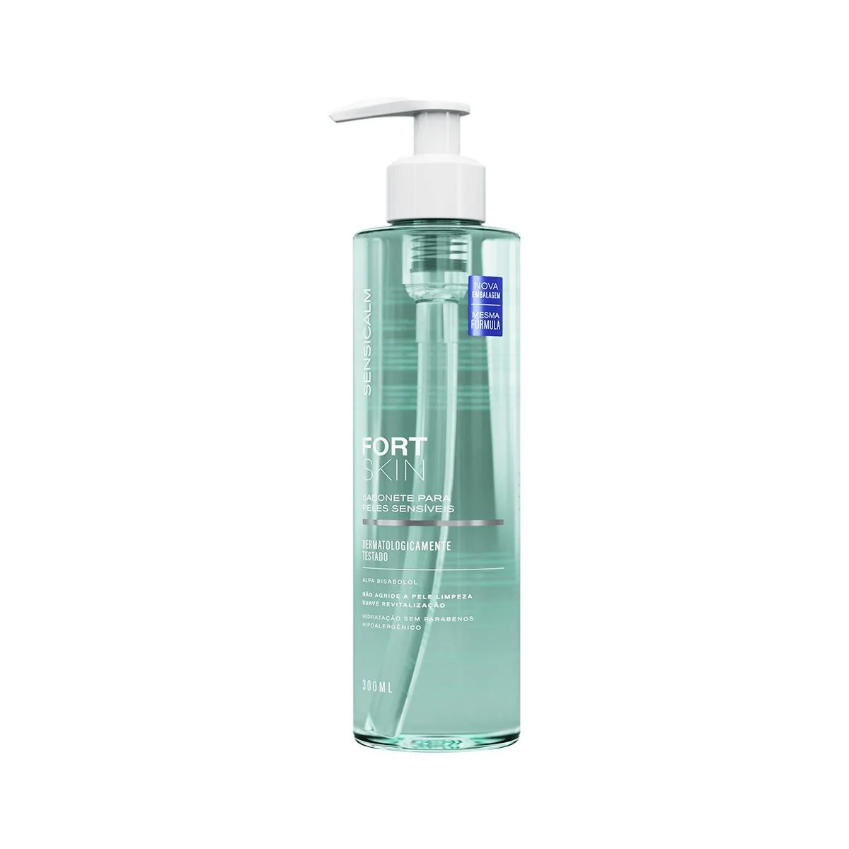 Sabonete Dermo Facial Sensicalm Fortskin 300ml