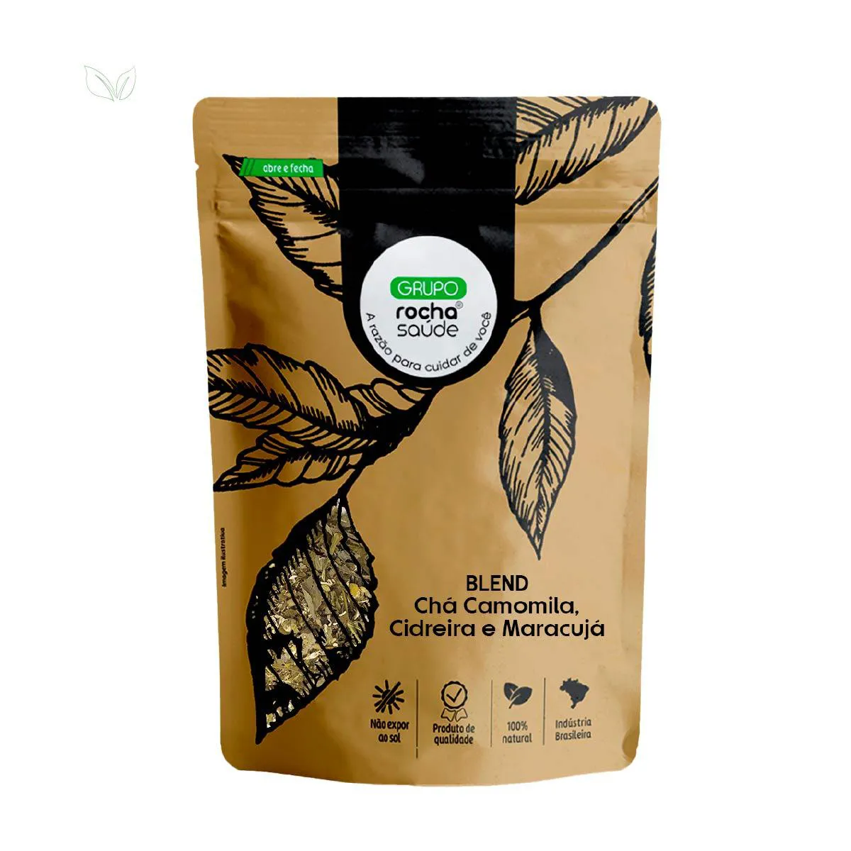 Blend Chá Camomila, Cidreira e Maracujá 100% Natural 30G