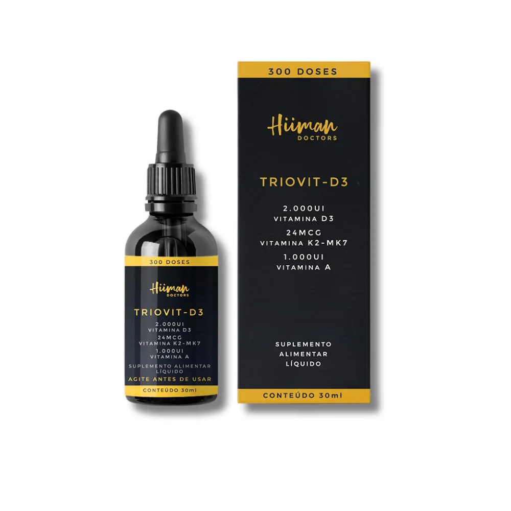 Triovit - D3 Vitamina D3+k2+mk7 +a Líquida 30ml