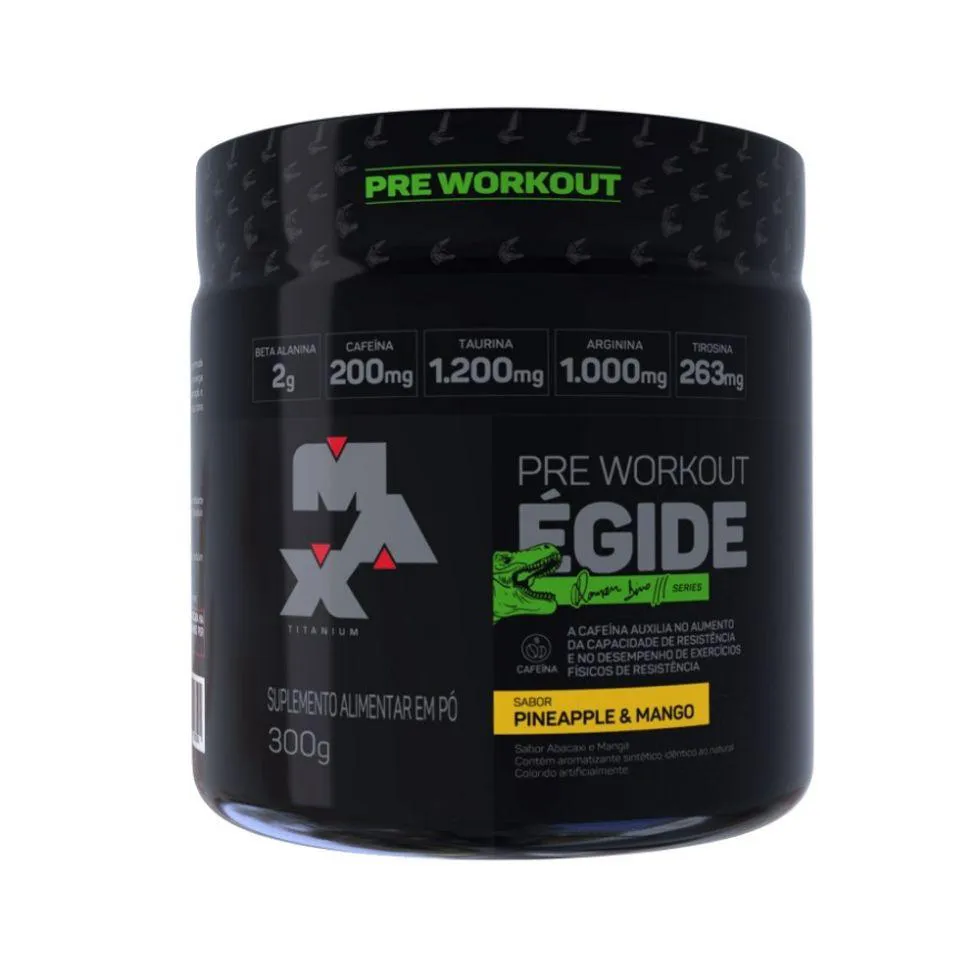 Égide Pre-workout (300g) - Sabor: Abacaxi E Manga