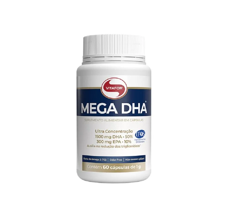 Mega Dha (60 Cápsulas) - Padrão: Único