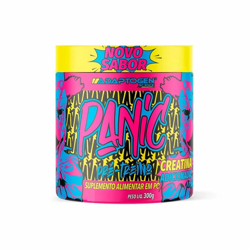 Panic Pré-treino (300g) - Sabor: Fruit Punch