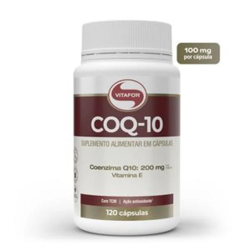 Coenzima Q10 120 Cápsulas Vitafor 200mg