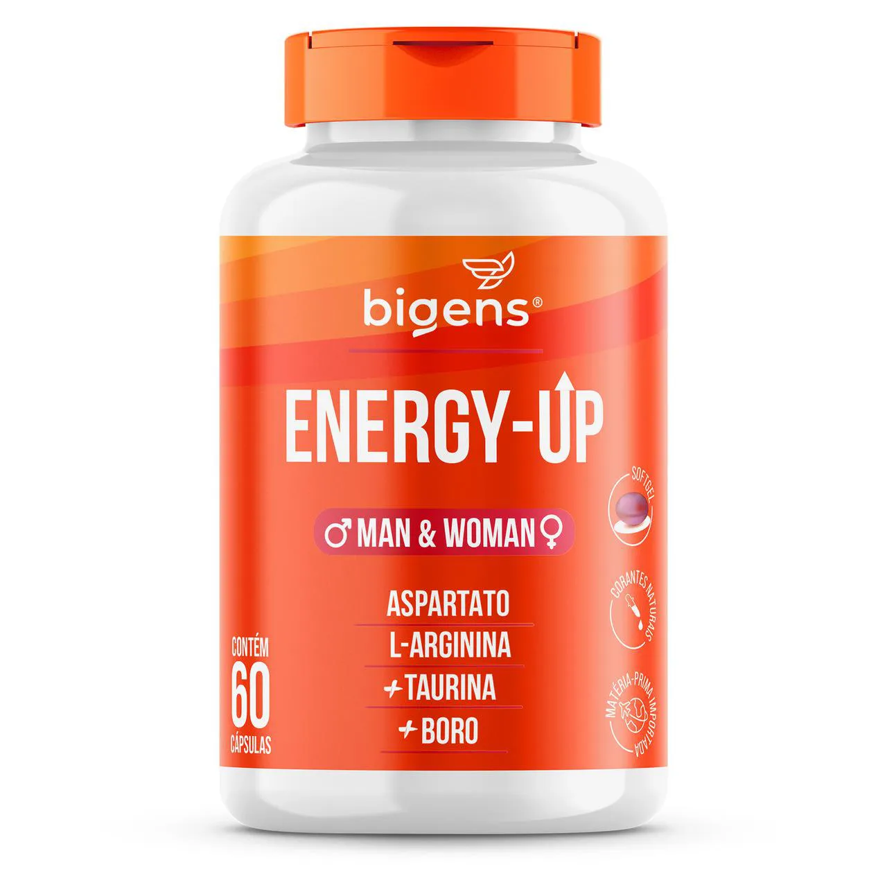 Bigens Energy Up 60 Cápsulas