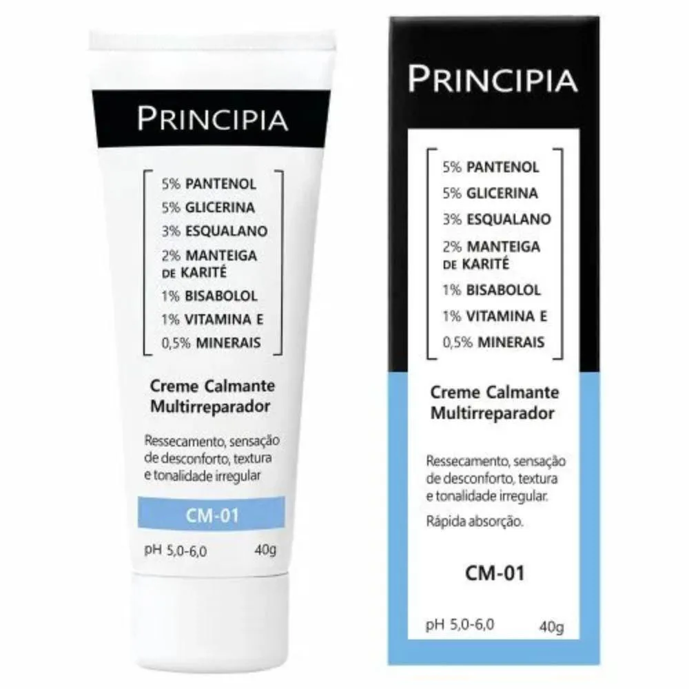 Principia Cm01 Creme Calmante Multireparador 40g