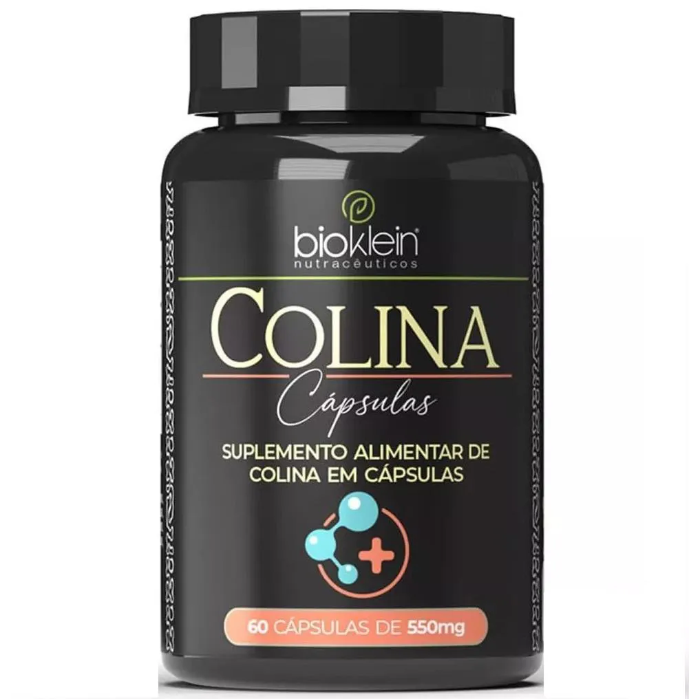 Colina (vitamina B8) 550mg 60 cápsulas Bioklein