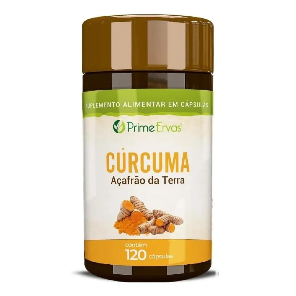 Curcuma 500mg 120cps Prime Ervas