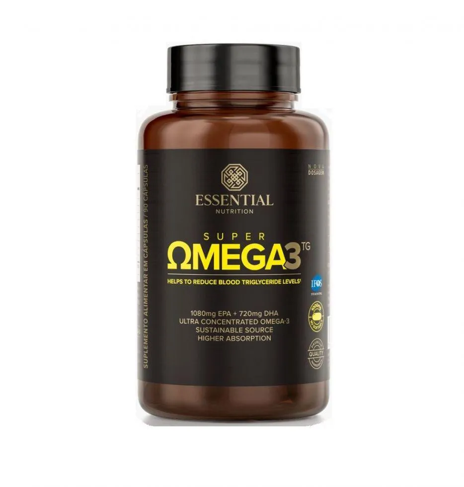 Super Omega 3 Tg 1g (180 Cápsulas) - Padrão: Único