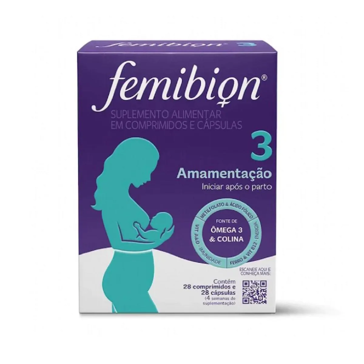 Suplemento Femibion 3 28 comprimidos + 28 cápsulas - P&g