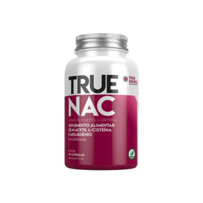 True Nac N-acetilcisteína True Source 30 Cápsulas