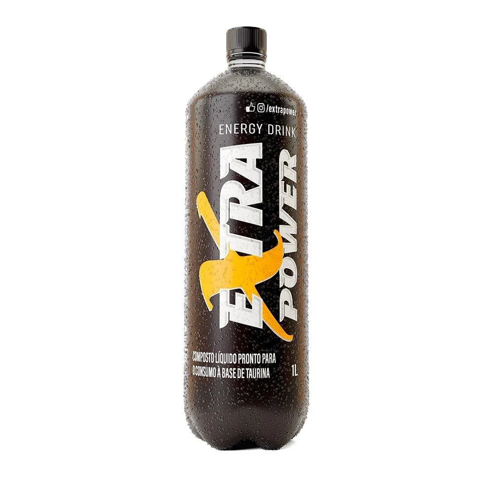 Energético Extra Power 1 Litro - Embalagem com 6 unidades