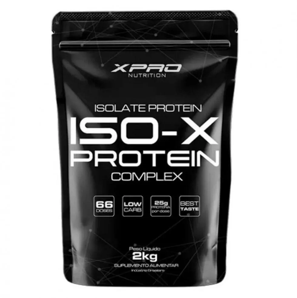 Iso-x Protein Complex Refil (2kg) - Sabor: Chocolate