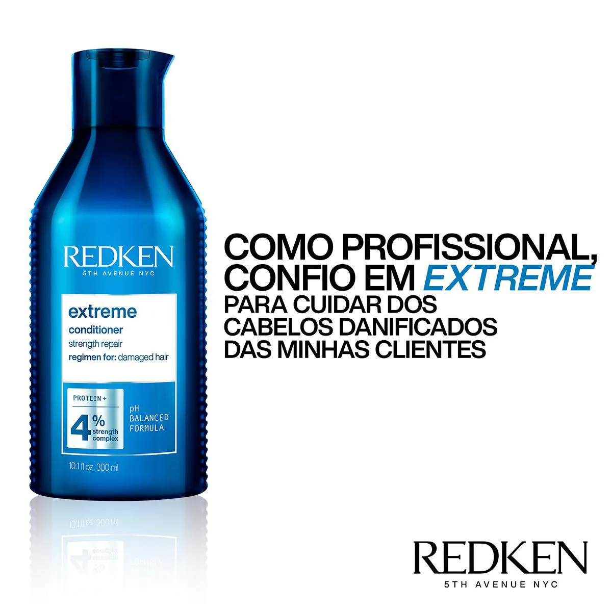 Condicionador Redken Extreme Cabelos Danificados 300ml