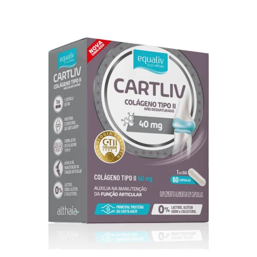 Cartliv Colágeno Tipo Ii (60 cápsulas) - Padrão: Único