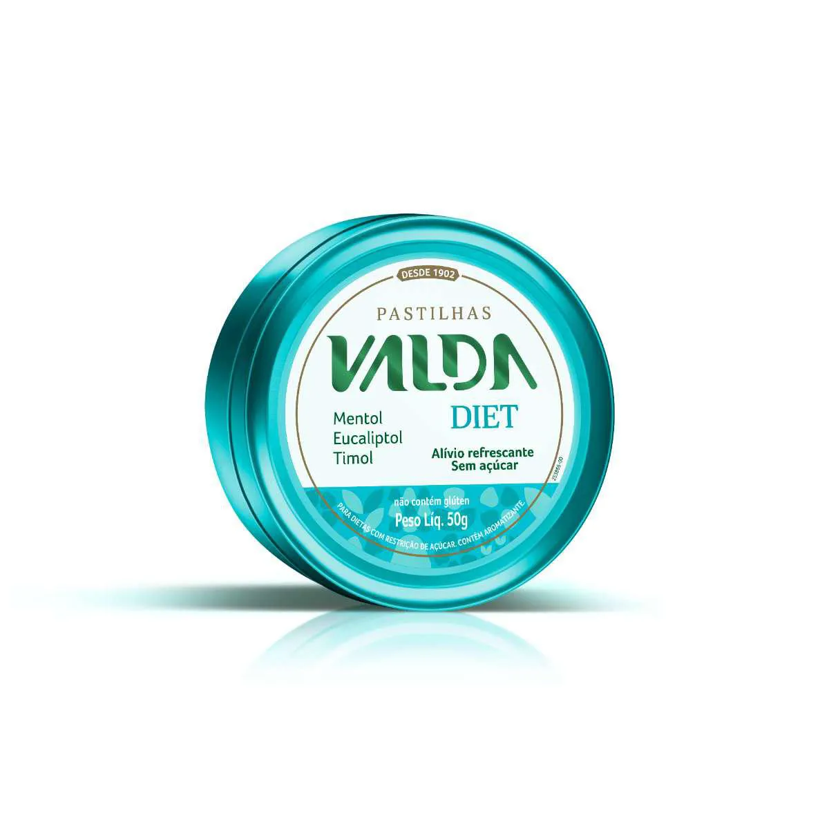 Pastilha Minty Morango Azedinho Sem Açúcar 21g